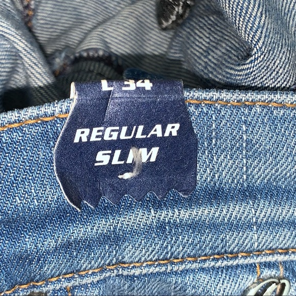 MISS SIXTY NWT OPRAH REGULAR SLIM mid rise blue denim JEANS TROUSERS SIZE 27 NWT - Picture 14 of 15